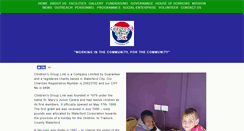 Desktop Screenshot of childrensgrouplink.ie